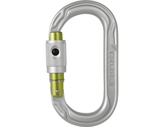 photo de Edelrid oval power 2500 permalock mousqueton a vis