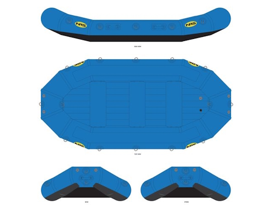 Photo de l'article Raft NRS E130A self bailing