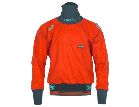 photo de l'article Peak Semi long EVO rouge anorak kayak riviere