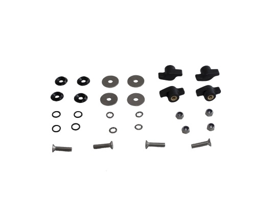 photo de l'article Pyranha Full plate footrest fitting kit visserie pour cale pied kayak